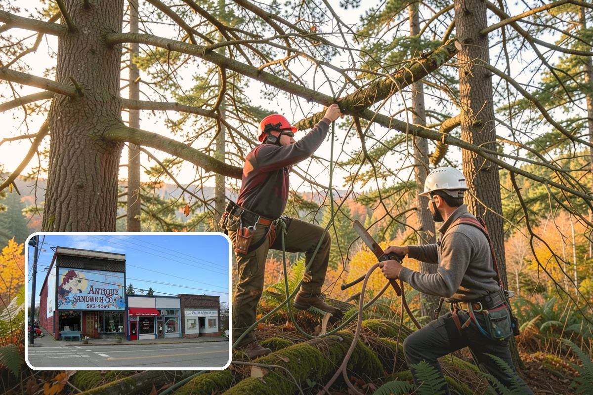Tree Trimming in Ruston, Pierce County, WA - Improves tree structure, health, and appearance