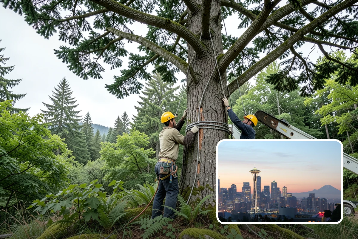 Tree Trimming in Seattle, King County, WA - Improves tree structure, health, and appearance