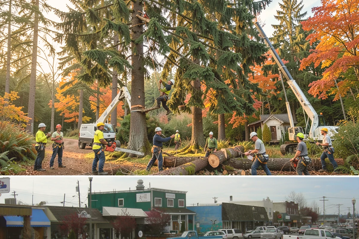 Tree Trimming in Stanwood, Snohomish County, WA - Work follows recognized arboricultural standards matched to seasonal timing sensitivities inherent to each tree species in the...