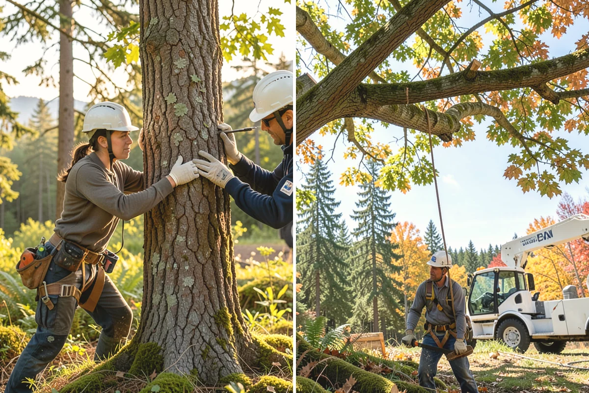 Tree Trimming in Steilacoom, Pierce County, WA - Assess canopy condition and pruning objectives