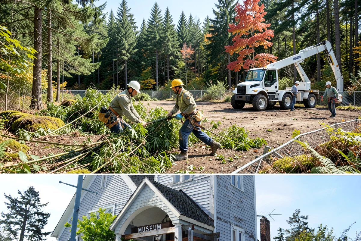 Tree Trimming in Steilacoom, Pierce County, WA - Work follows recognized arboricultural standards matched to seasonal timing sensitivities inherent to each tree species in the...