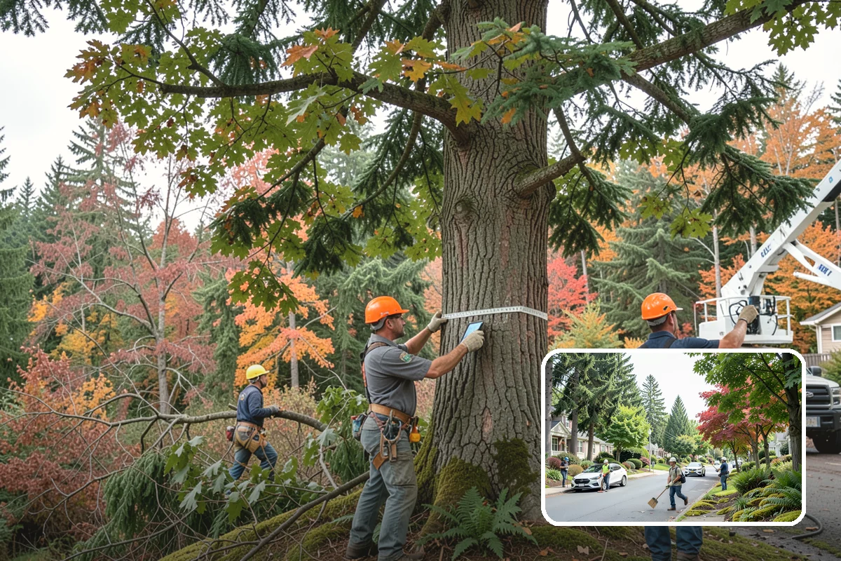 Underbrush clearing in Beaux Arts Village, King County, WA - Improves access and usability of a site