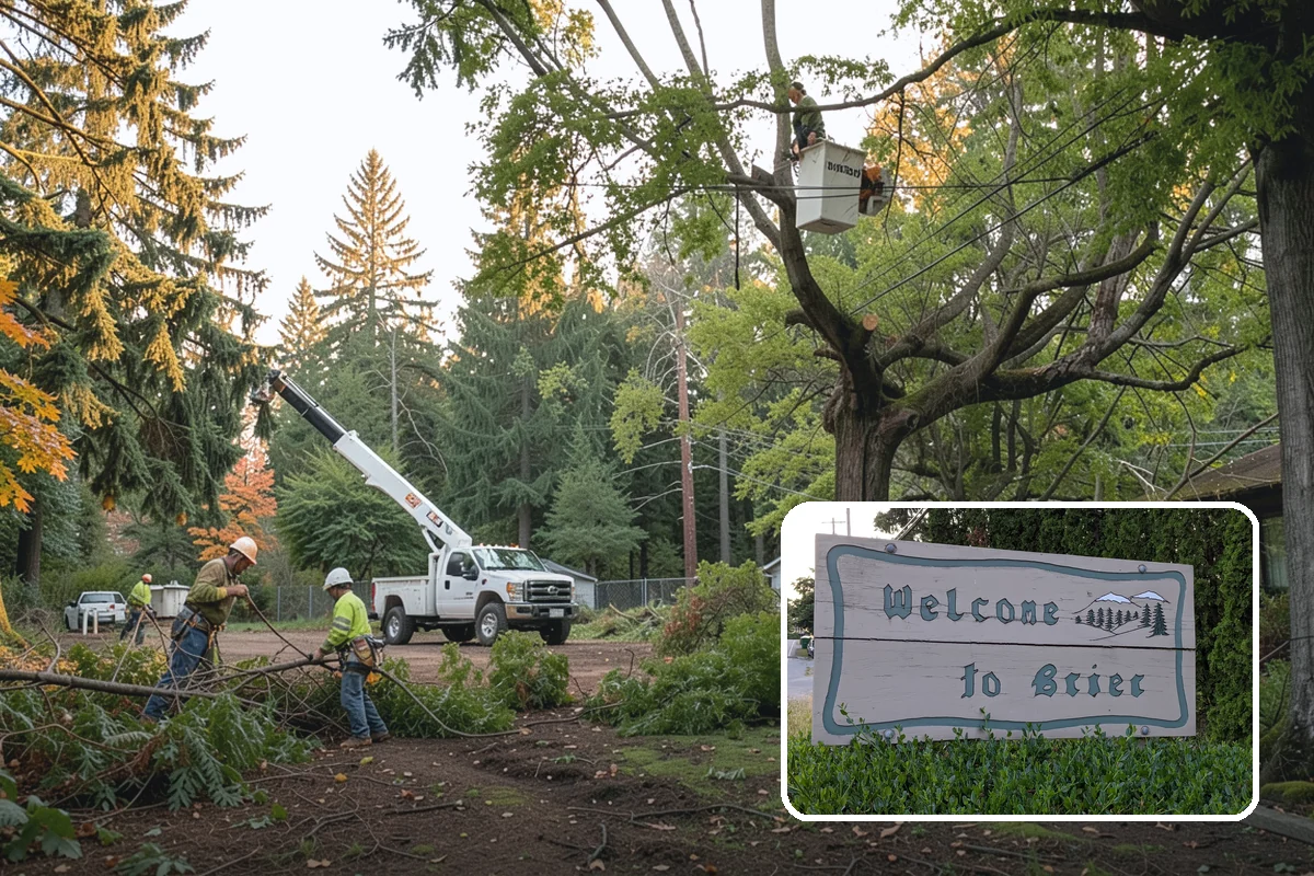 Underbrush clearing in Brier, Snohomish County, WA - Improves access and usability of a site