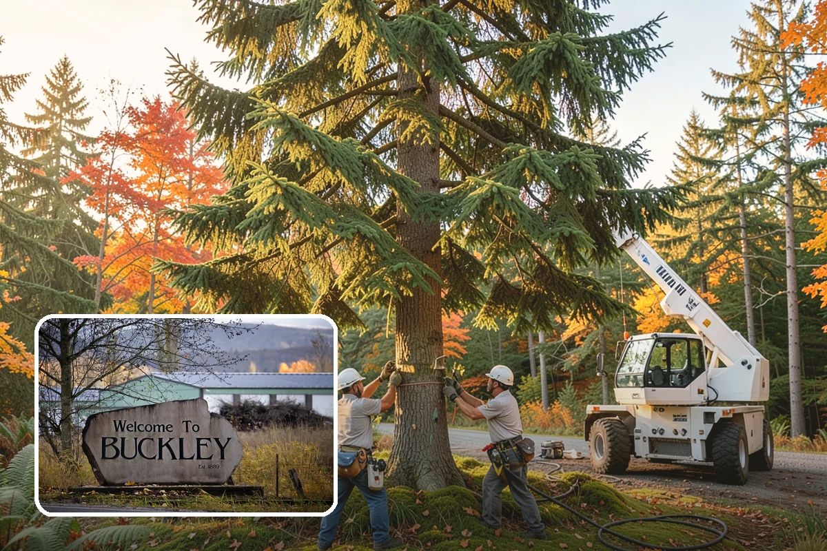 Underbrush clearing in Buckley, Pierce County, WA - Improves access and usability of a site