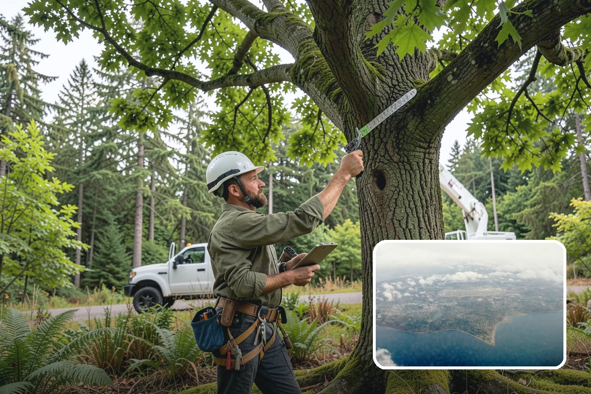 Underbrush clearing in Burien, King County, WA - Improves access and usability of a site