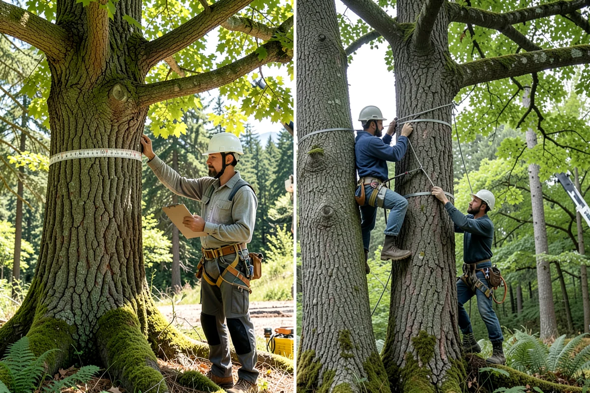 Underbrush clearing in Concrete, Skagit County, WA - Assess the site and mark features to protect