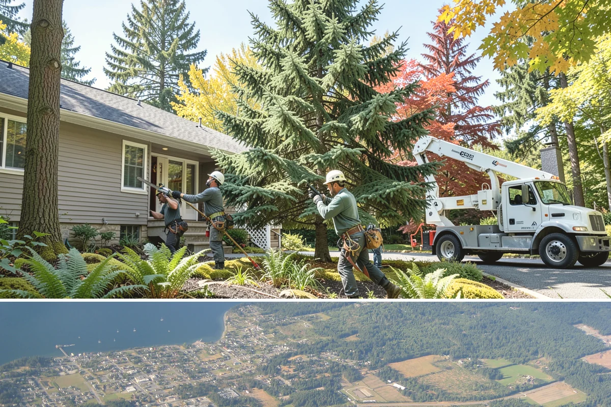 Underbrush clearing in Coupeville, Island County, WA - This work can generally be performed year-round in the Puget Sound region but may require special equipment or timing...