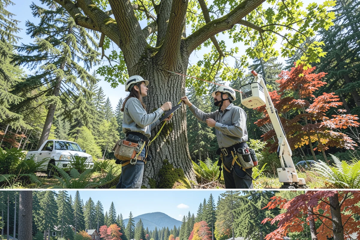 Underbrush clearing in Covington, King County, WA - This work can generally be performed year-round in the Puget Sound region but may require special equipment or timing...
