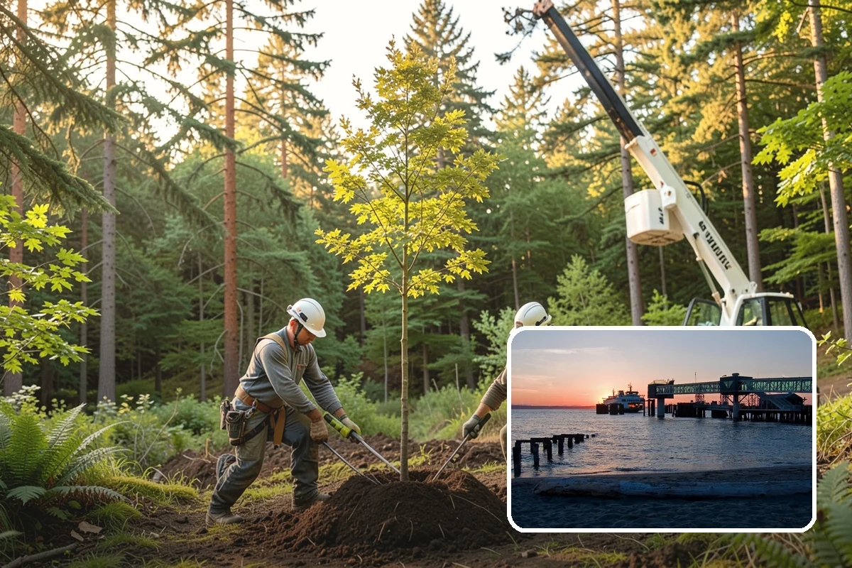 Underbrush clearing in Edmonds, Snohomish County, WA - Improves access and usability of a site
