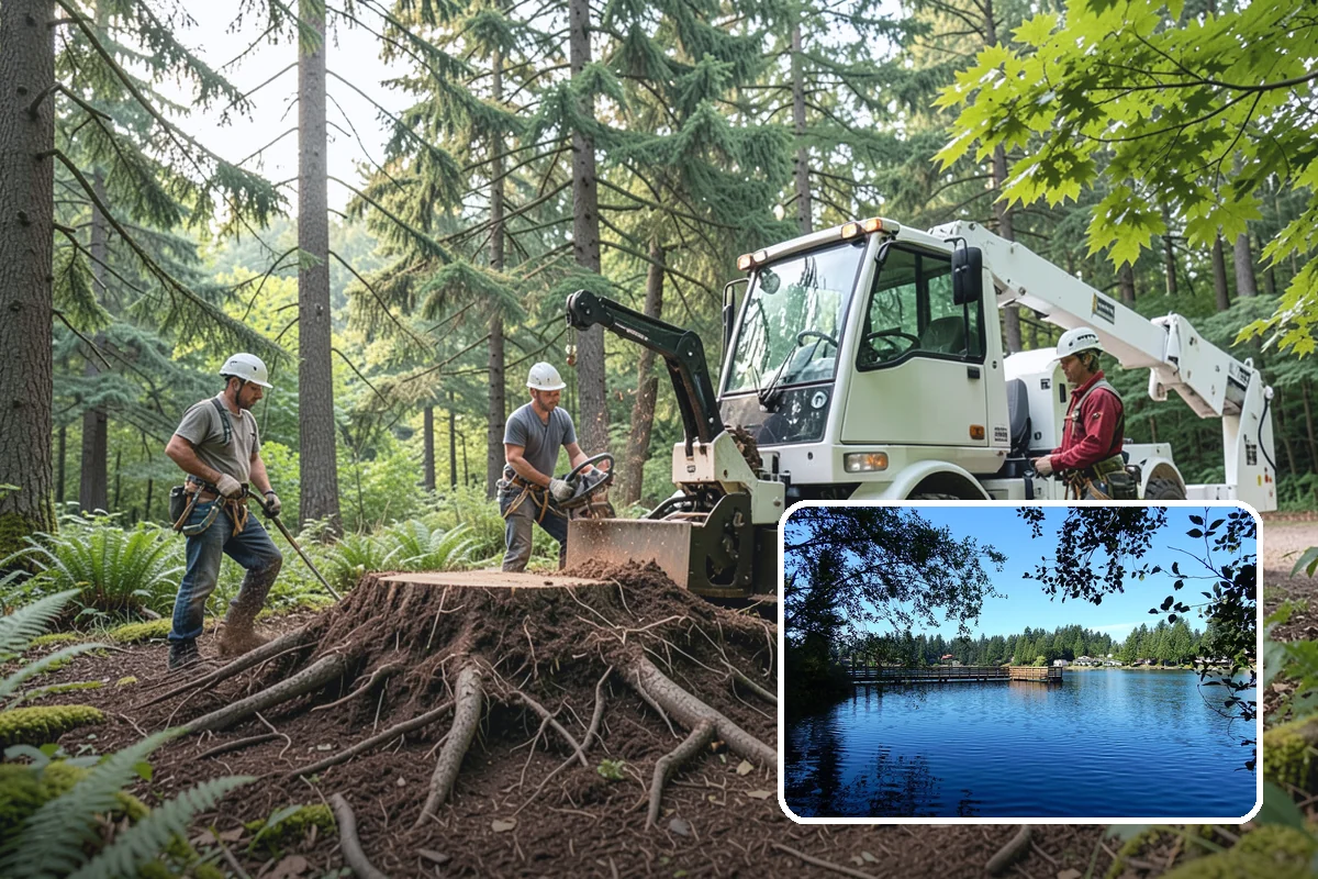 Underbrush clearing in Federal Way, King County, WA - Improves access and usability of a site