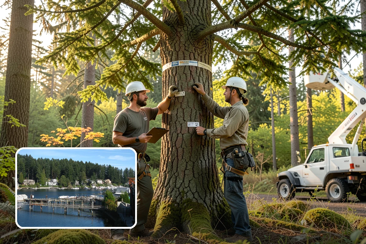 Underbrush clearing in Gig Harbor, Pierce County, WA - Improves access and usability of a site