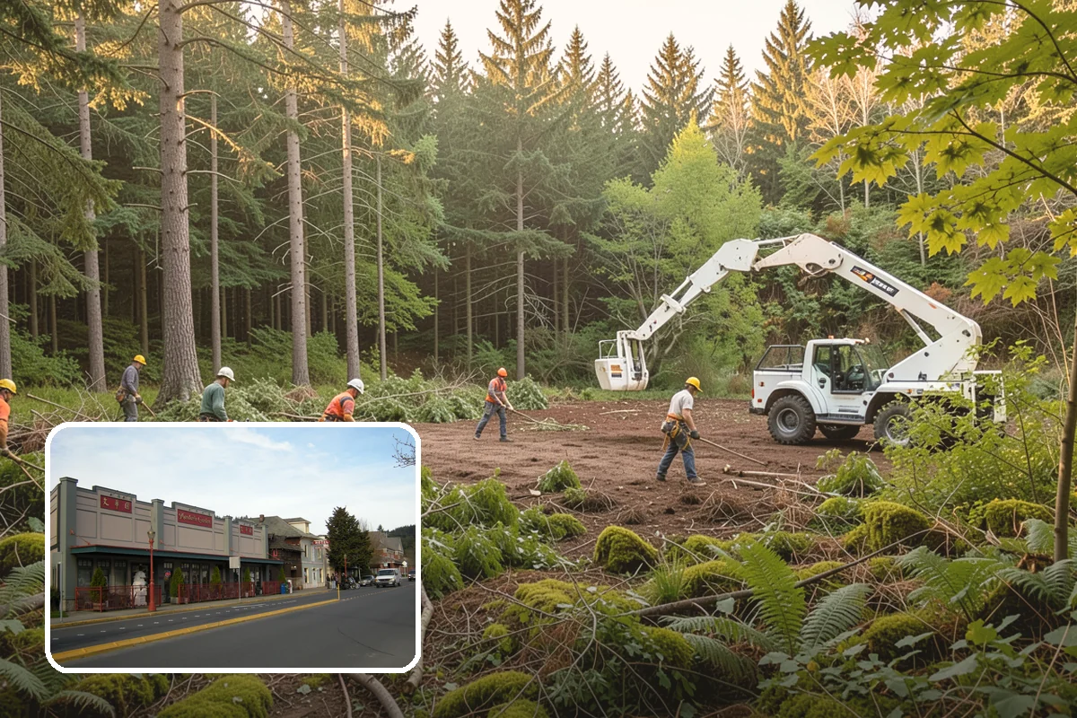 Underbrush clearing in Issaquah, King County, WA - Improves access and usability of a site
