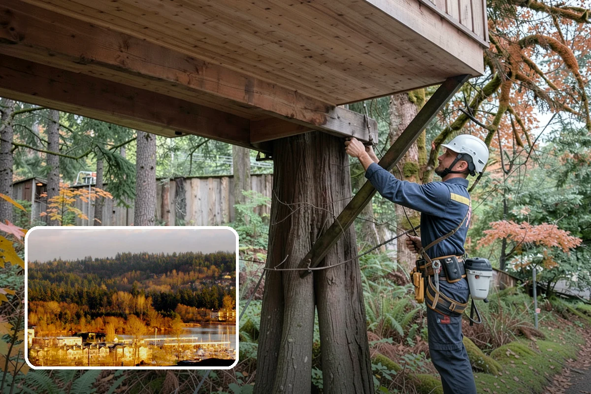 Underbrush clearing in Kenmore, King County, WA - Improves access and usability of a site