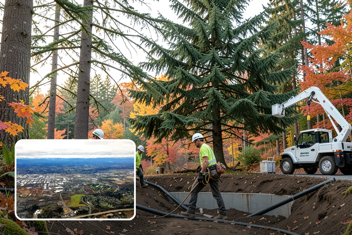 Underbrush clearing in Kent, King County, WA - Improves access and usability of a site