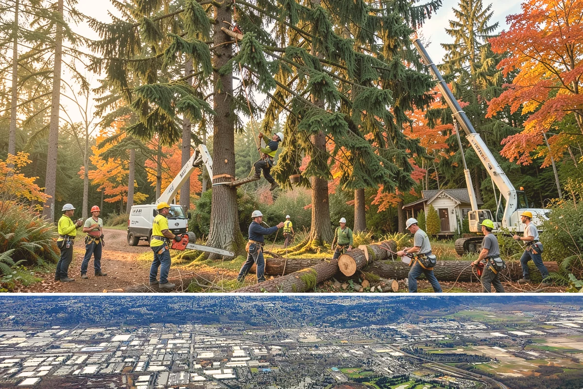 Underbrush clearing in Kent, King County, WA - This work can generally be performed year-round in the Puget Sound region but may require special equipment or timing...