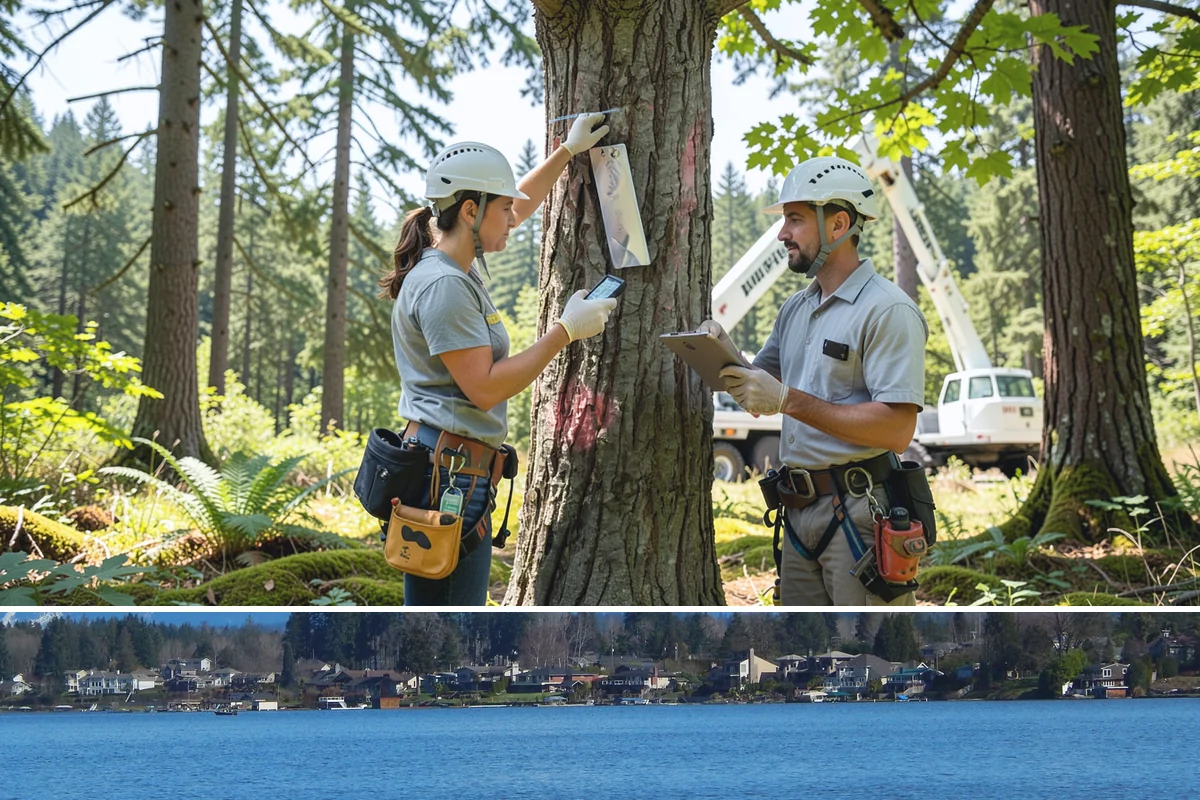 Underbrush clearing in Lake Stevens, Snohomish County, WA - This work can generally be performed year-round in the Puget Sound region but may require special equipment or timing...