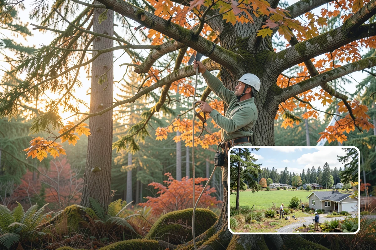 Underbrush clearing in Lyman, Skagit County, WA - Improves access and usability of a site