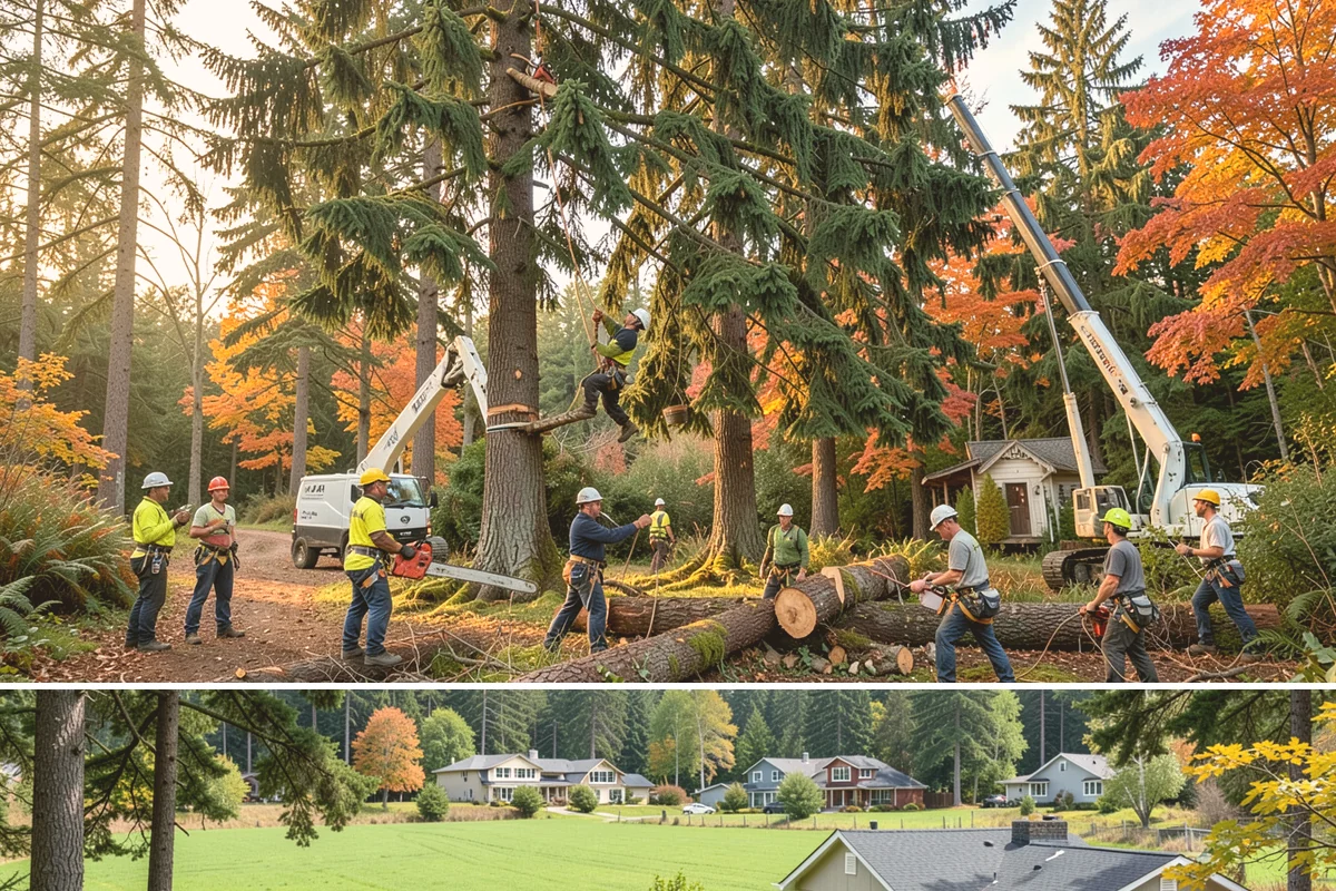 Underbrush clearing in Lyman, Skagit County, WA - This work can generally be performed year-round in the Puget Sound region but may require special equipment or timing...