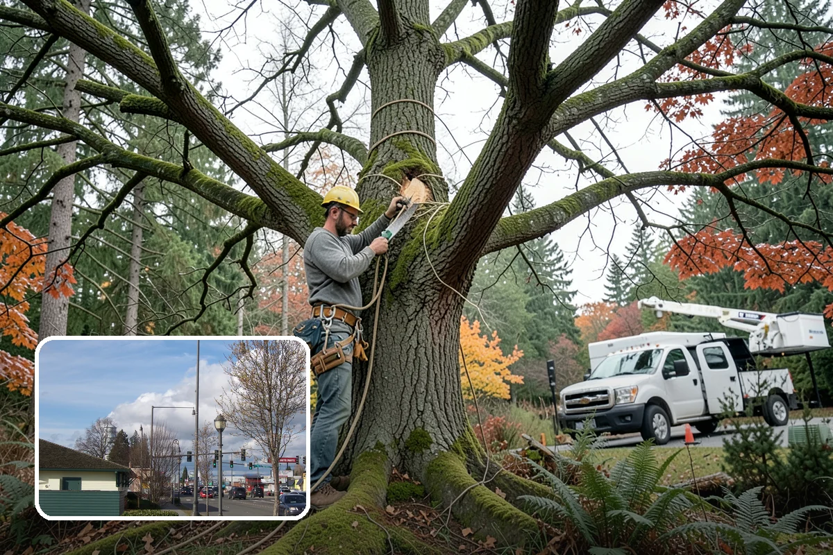 Underbrush clearing in Marysville, Snohomish County, WA - Improves access and usability of a site
