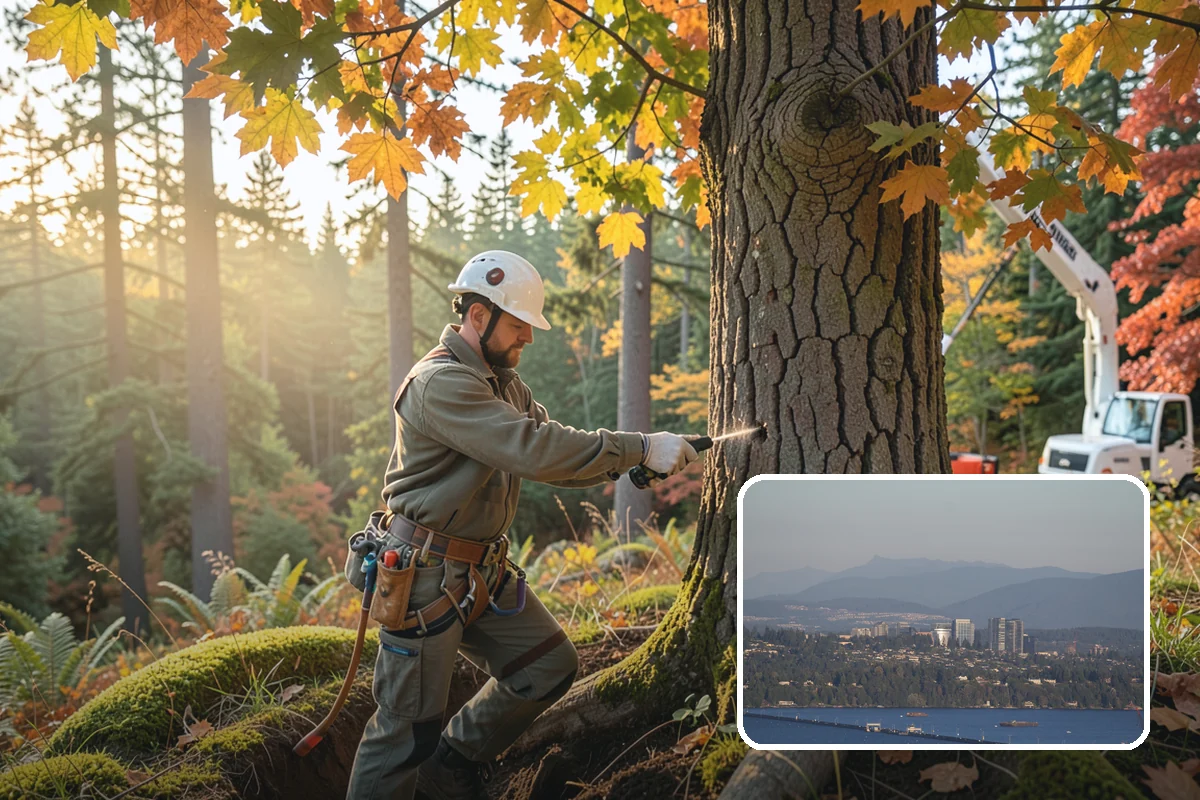 Underbrush clearing in Medina, King County, WA - Improves access and usability of a site