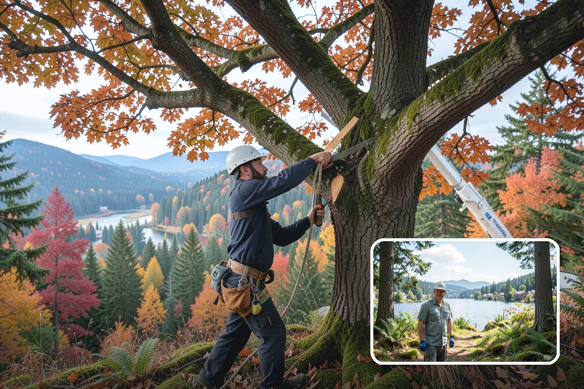 Underbrush clearing in Milton, King County, WA - Improves access and usability of a site