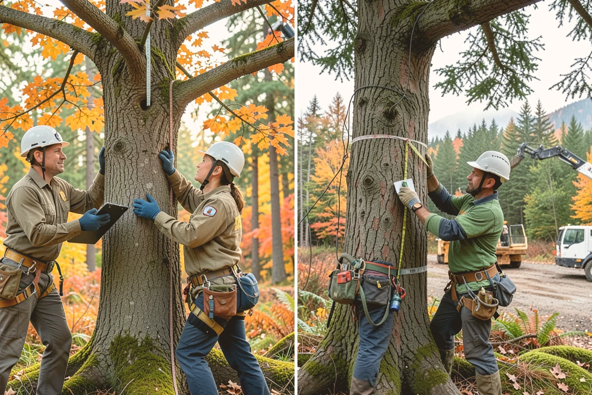 Underbrush clearing in Mount Vernon, Skagit County, WA - Assess the site and mark features to protect