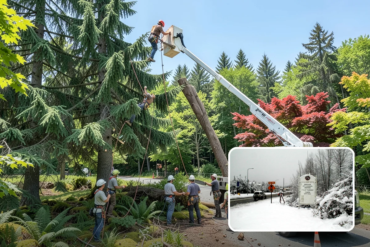 Underbrush clearing in Newcastle, King County, WA - Improves access and usability of a site