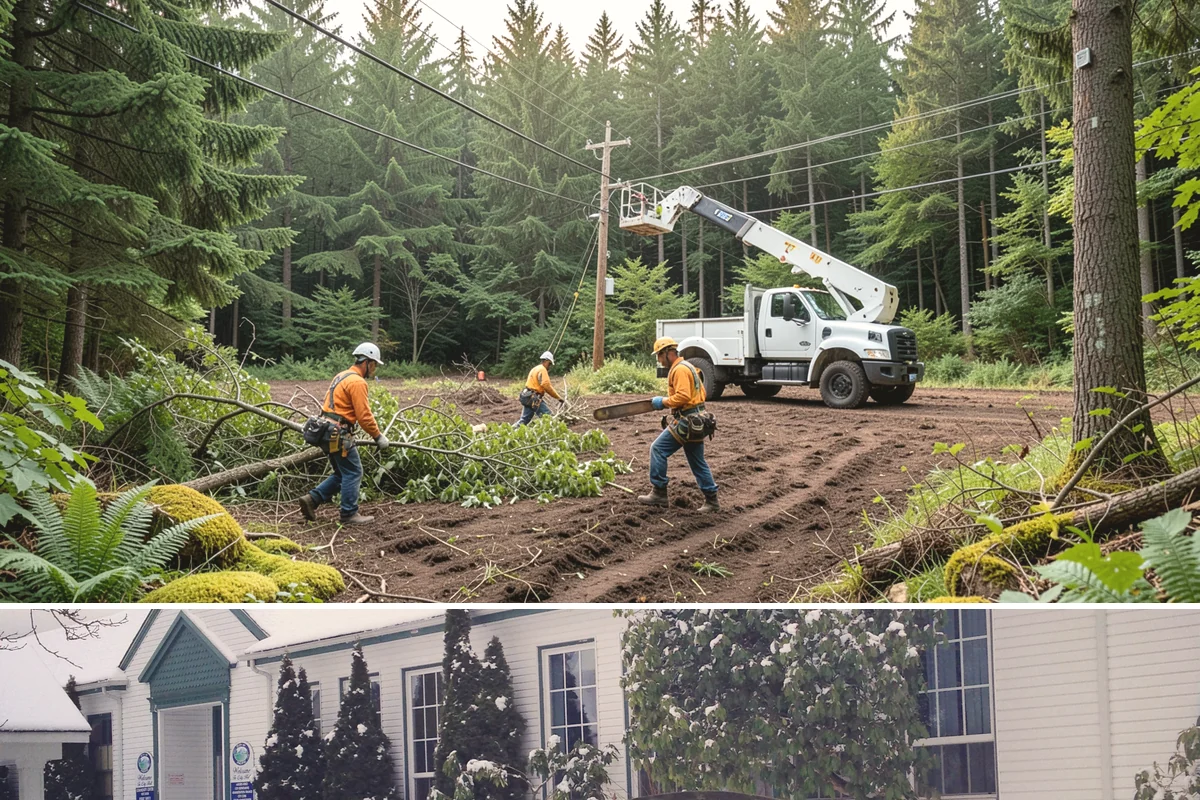 Underbrush clearing in Pacific, King County, WA - This work can generally be performed year-round in the Puget Sound region but may require special equipment or timing...