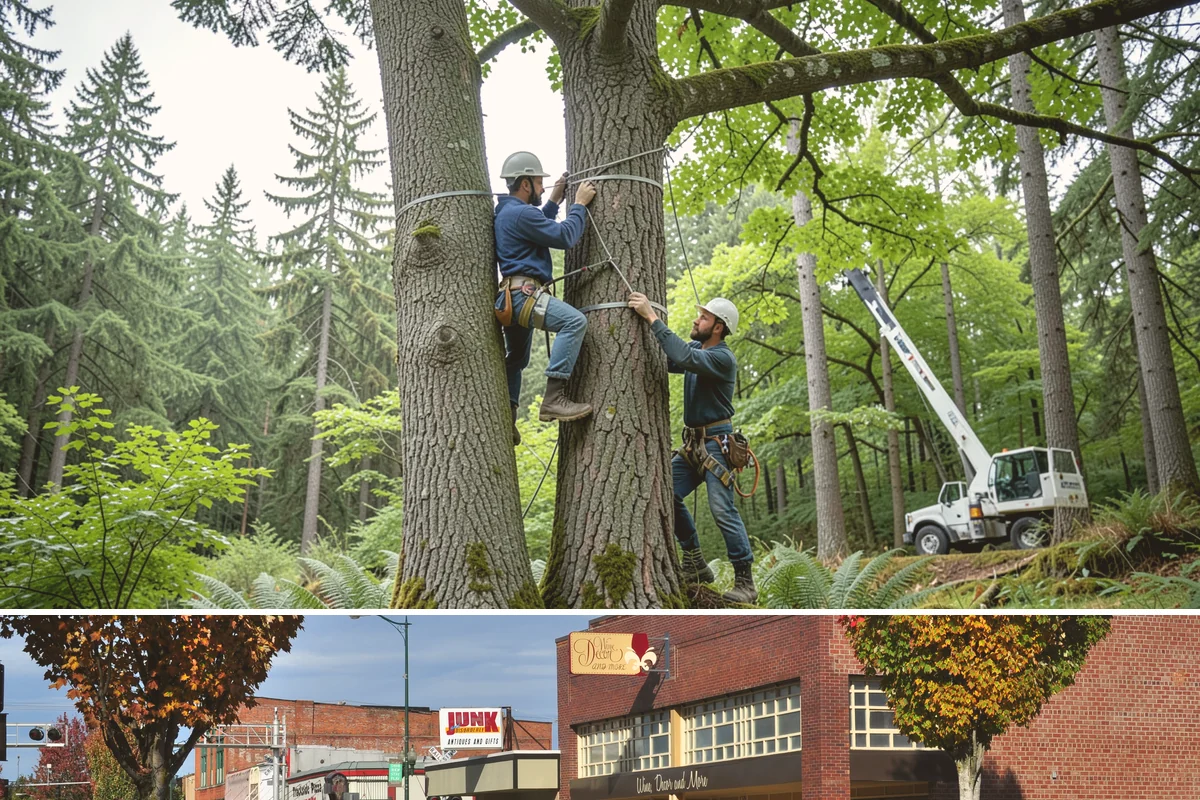 Underbrush clearing in Puyallup, Pierce County, WA - This work can generally be performed year-round in the Puget Sound region but may require special equipment or timing...