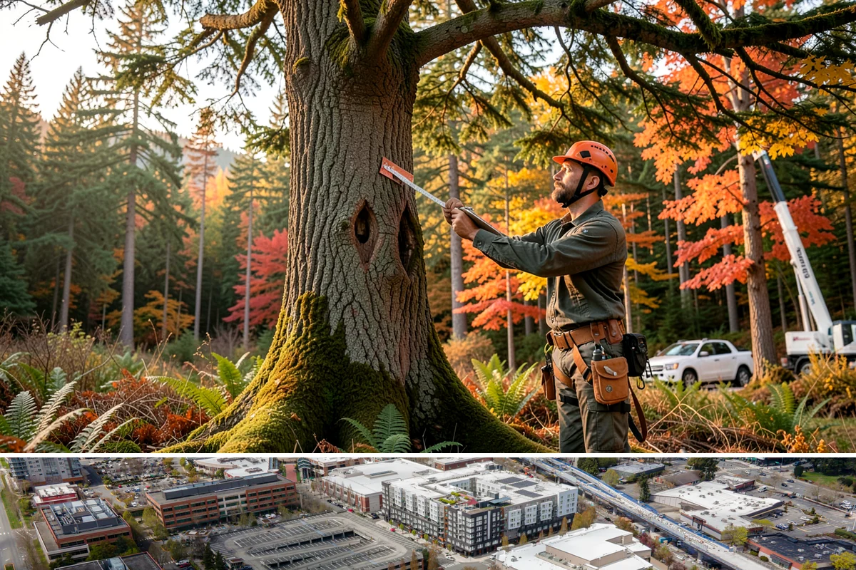 Underbrush clearing in Redmond, King County, WA - This work can generally be performed year-round in the Puget Sound region but may require special equipment or timing...