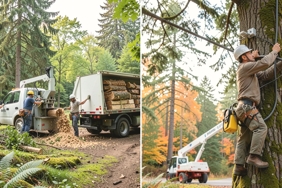 Underbrush clearing in Ruston, Pierce County, WA - Assess the site and mark features to protect