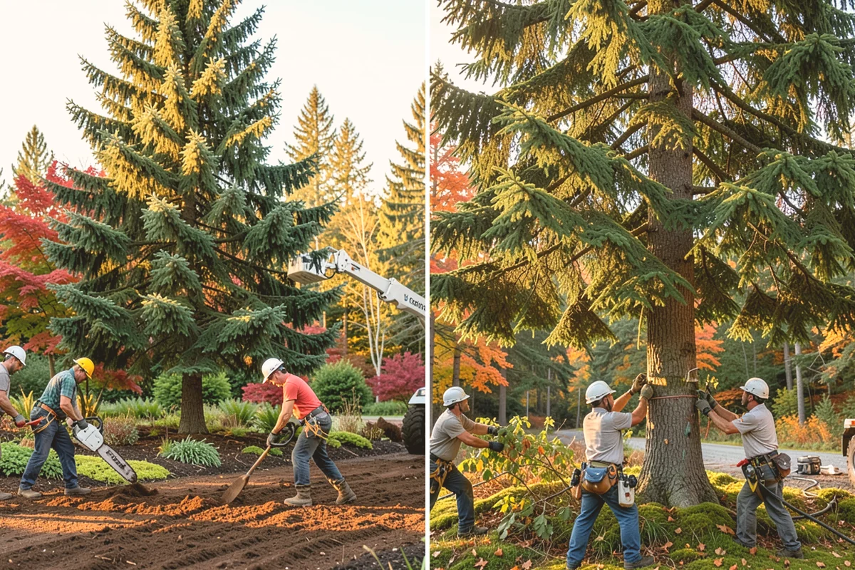 Underbrush clearing in Stanwood, Snohomish County, WA - Assess the site and mark features to protect