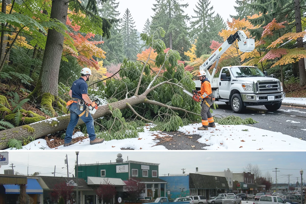 Underbrush clearing in Stanwood, Snohomish County, WA - This work can generally be performed year-round in the Puget Sound region but may require special equipment or timing...