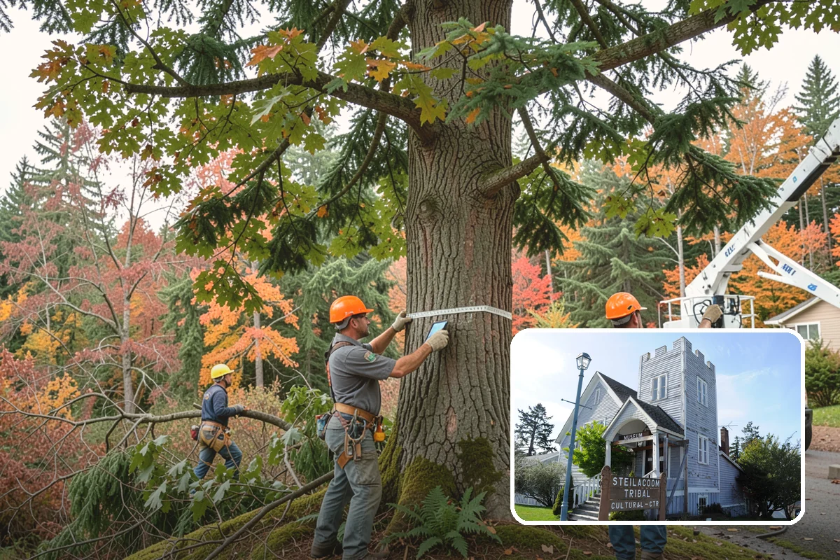 Underbrush clearing in Steilacoom, Pierce County, WA - Improves access and usability of a site