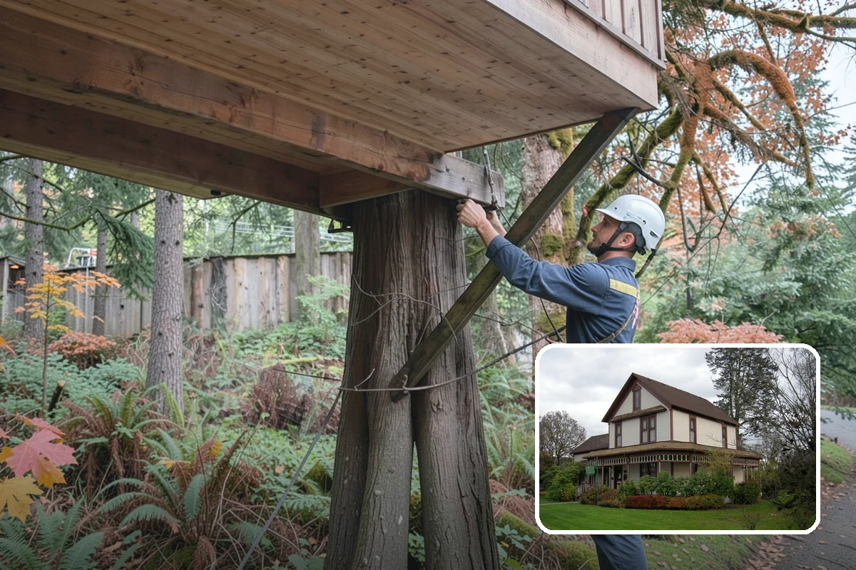 Underbrush clearing in Sumner, Pierce County, WA - Improves access and usability of a site