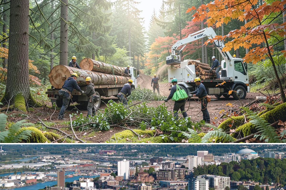 Underbrush clearing in Tacoma, Pierce County, WA - This work can generally be performed year-round in the Puget Sound region but may require special equipment or timing...
