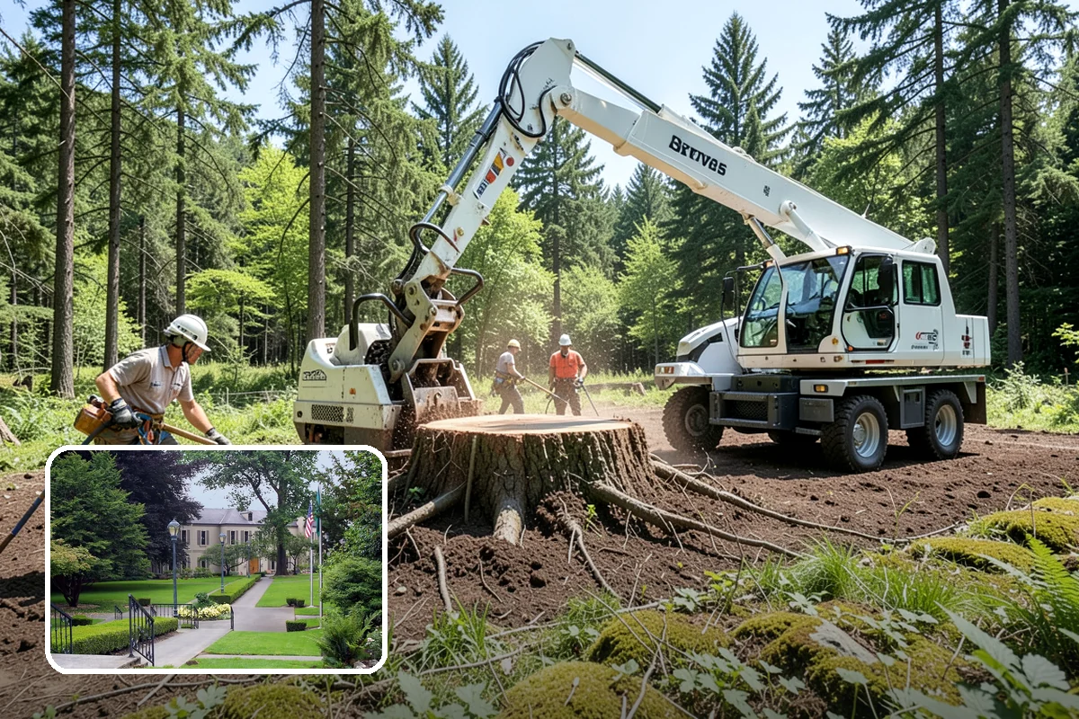 Underbrush clearing in Woodinville, King County, WA - Improves access and usability of a site