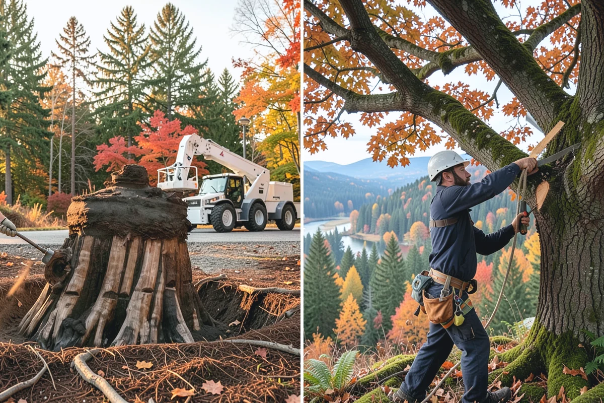 Utility line clearance pruning in Auburn, King County, WA - Assess canopy condition and pruning objectives