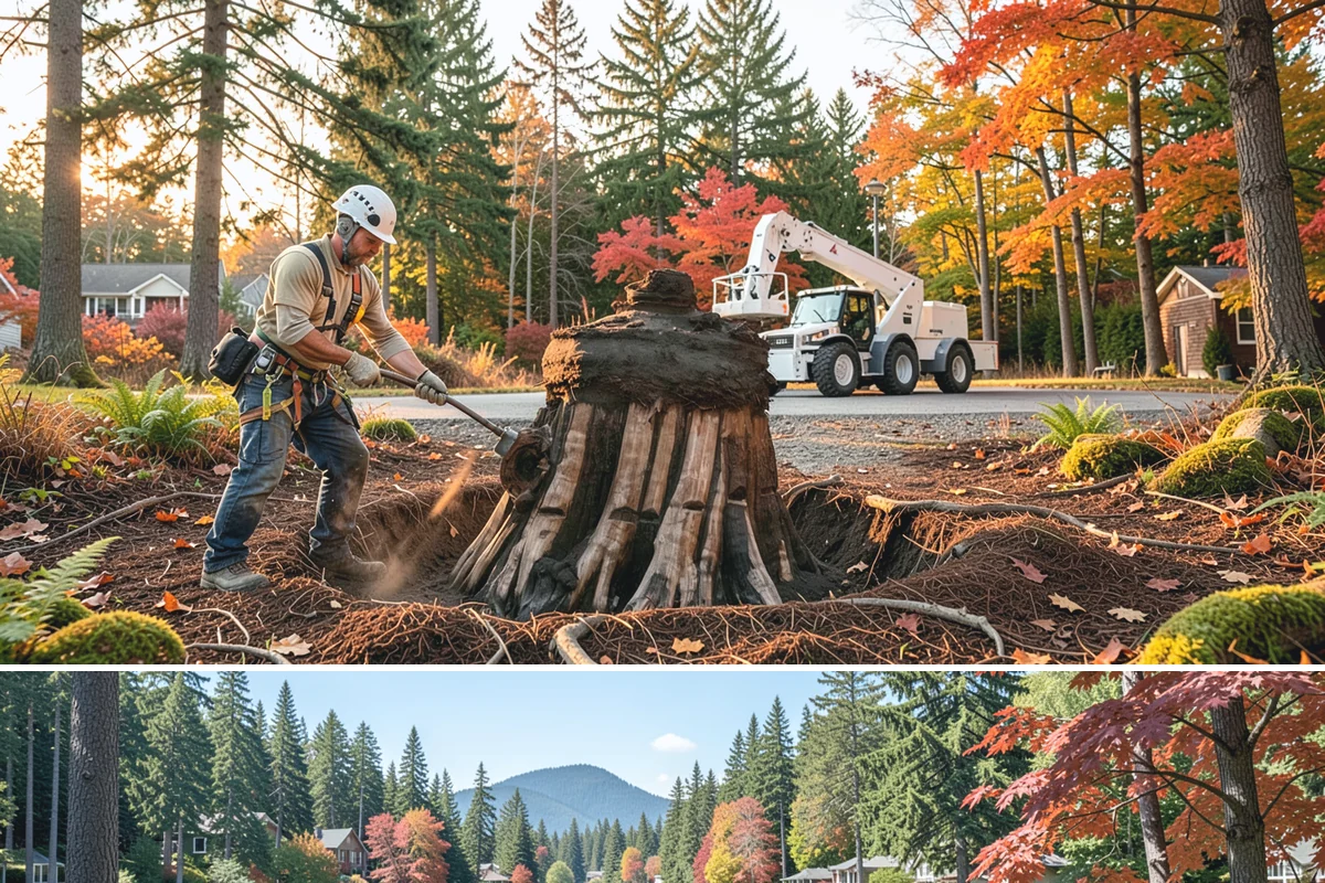 Utility line clearance pruning in Covington, King County, WA - Work should follow recognized arboricultural standards matched to specific species timing sensitivities within the Puget Sound...