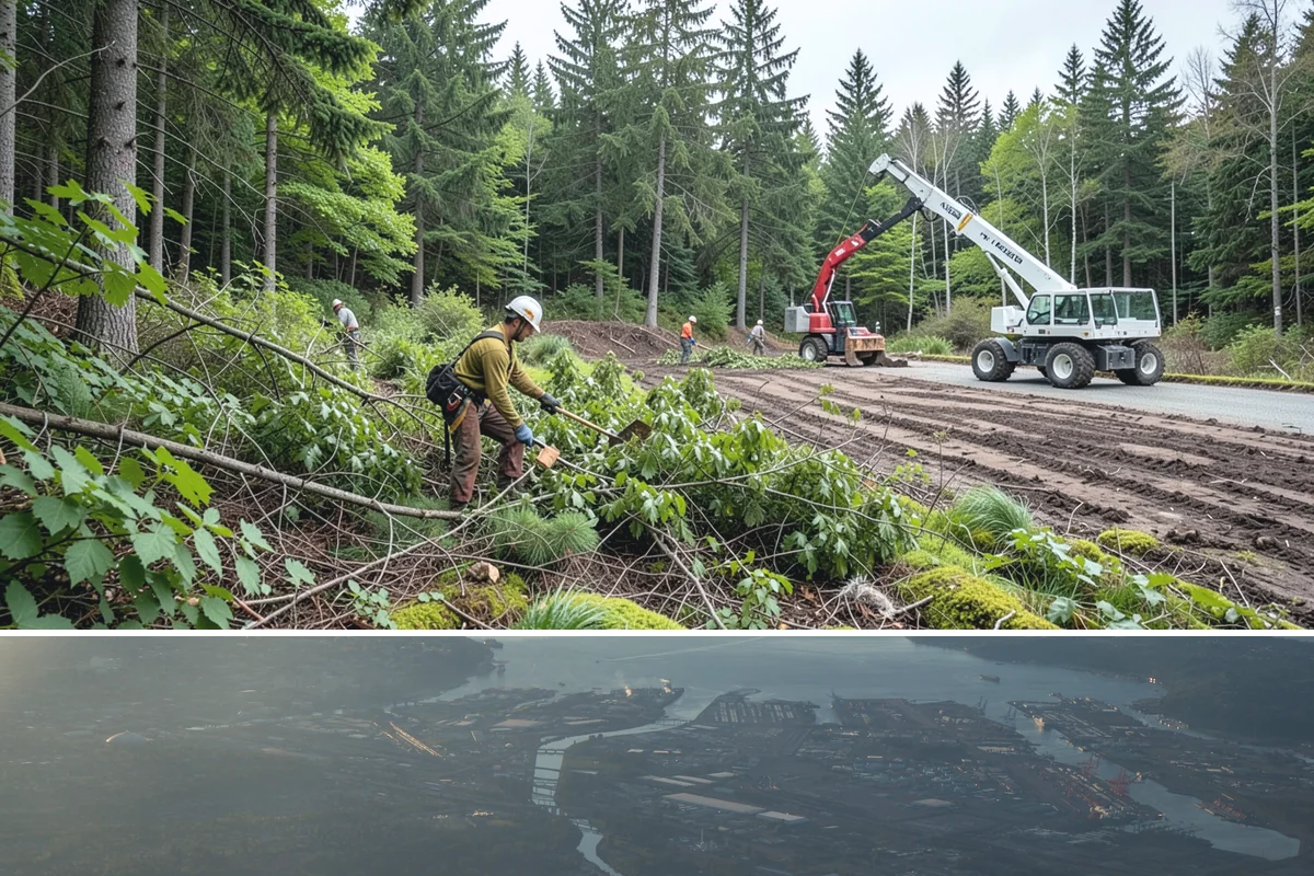 Utility line clearance pruning in Fife, Pierce County, WA - Work should follow recognized arboricultural standards matched to specific species timing sensitivities within the Puget Sound...