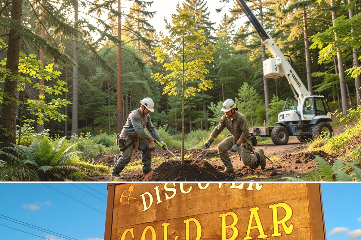 Utility line clearance pruning in Gold Bar, Snohomish County, WA - Work should follow recognized arboricultural standards matched to specific species timing sensitivities within the Puget Sound...