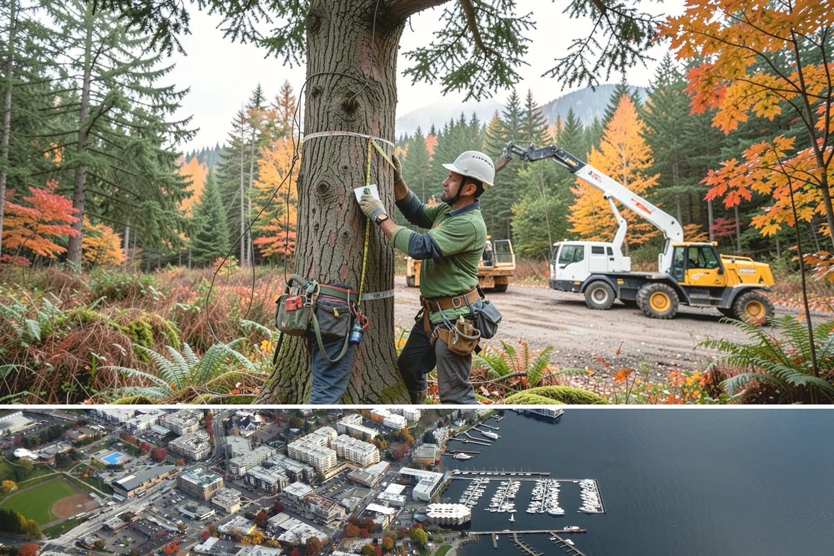 Utility line clearance pruning in Kirkland, King County, WA - Work should follow recognized arboricultural standards matched to specific species timing sensitivities within the Puget Sound...