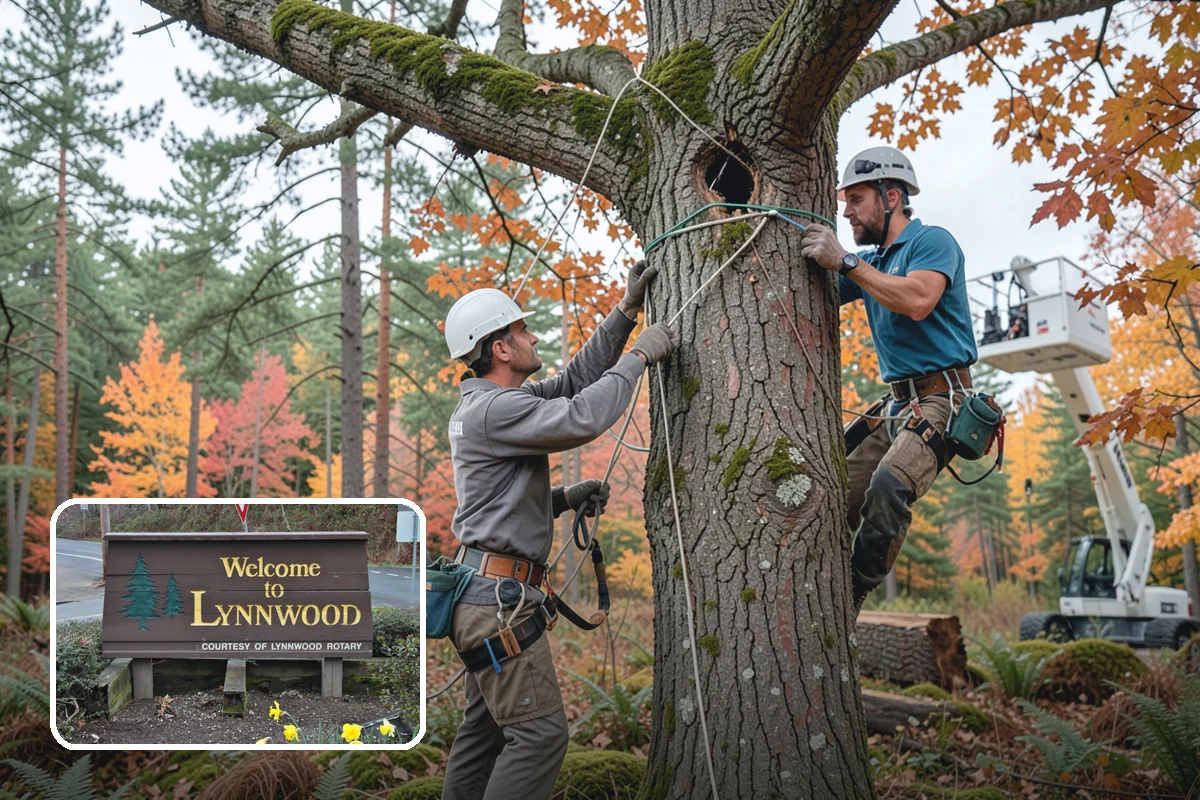 Utility line clearance pruning in Lynnwood, Snohomish County, WA - Improves tree structure, health, and appearance