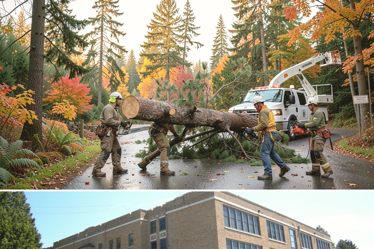 Utility line clearance pruning in Maple Valley, King County, WA - Work should follow recognized arboricultural standards matched to specific species timing sensitivities within the Puget Sound...