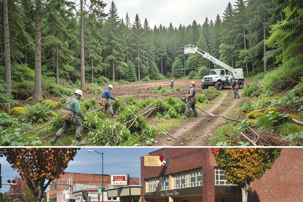 Utility line clearance pruning in Puyallup, Pierce County, WA - Work should follow recognized arboricultural standards matched to specific species timing sensitivities within the Puget Sound...