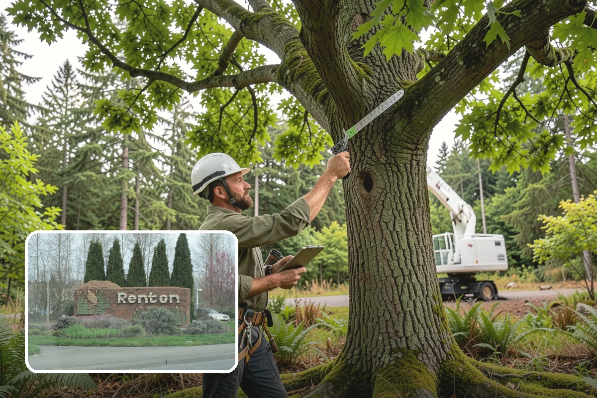 Utility line clearance pruning in Renton, King County, WA - Improves tree structure, health, and appearance