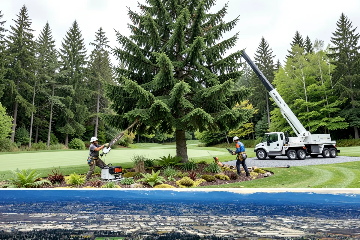 Utility line clearance pruning in SeaTac, King County, WA - Work should follow recognized arboricultural standards matched to specific species timing sensitivities within the Puget Sound...