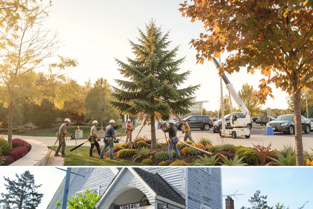 Utility line clearance pruning in Steilacoom, Pierce County, WA - Work should follow recognized arboricultural standards matched to specific species timing sensitivities within the Puget Sound...