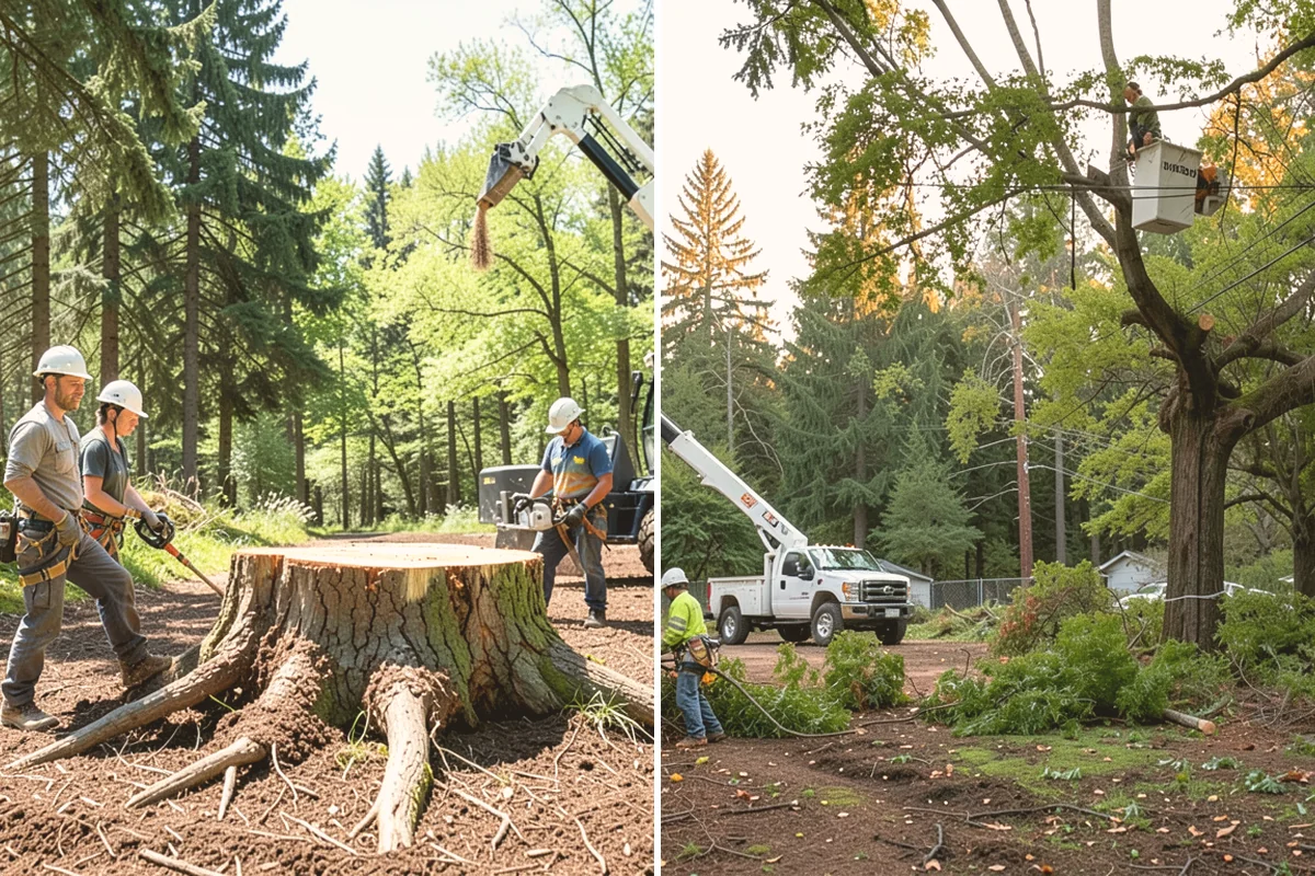 Utility Vegetation Management in Algona, King County, WA - Assess the site and mark features to protect
