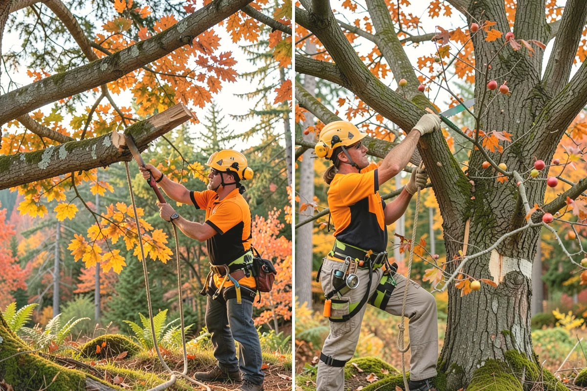 Utility Vegetation Management in Anacortes, Skagit County, WA - Assess the site and mark features to protect